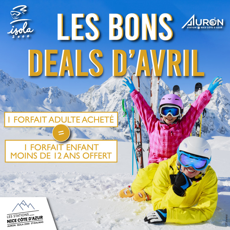 Promo d'avril